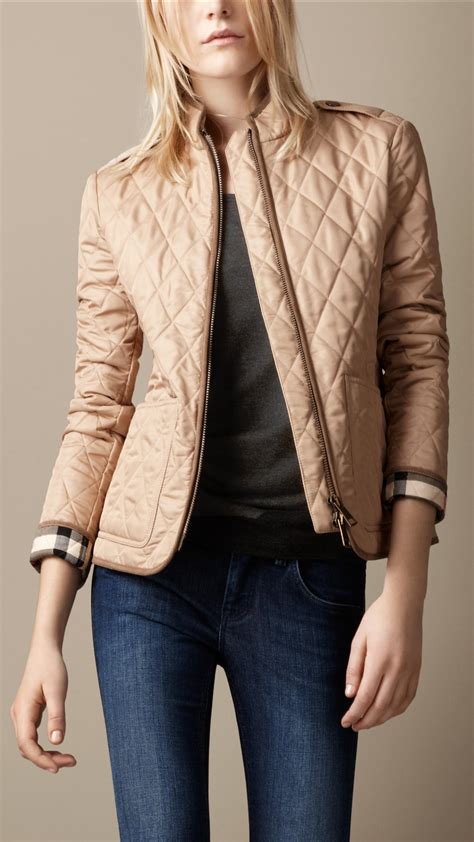 burberry brit quilted jacket replica|burberry diamond quilted jacket women's.